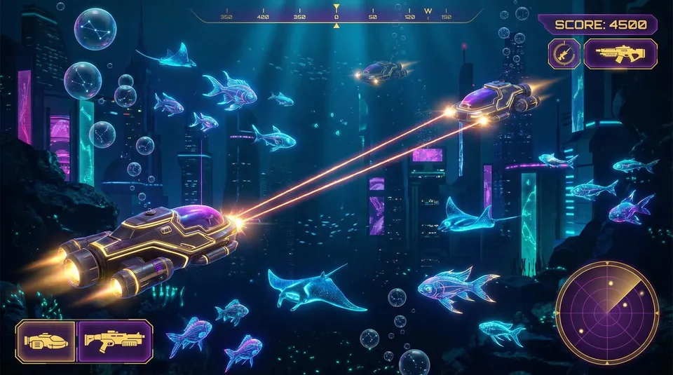 王者棋牌深海激光炮台 - 91棋牌