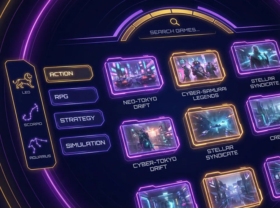 星座大厅游戏分类导航 - 91棋牌